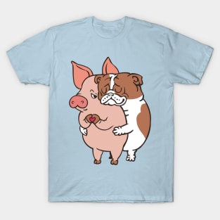 Friend Not Food English Bulldog T-Shirt